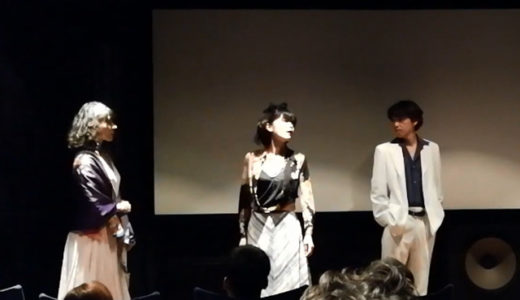 感想11：映画『セブンガールズ』をアップリンク渋谷で鑑賞後は、西本涼太郎さん、藤井直子さん、樋口真衣さんの切ないあのシーン生再現お芝居。胸が痛む。 #セブンガールズ